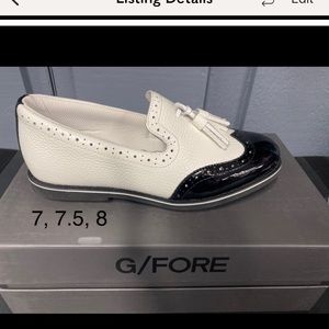 GFore Ladies Gallivanters and Brogue Cruiser Slipon golf shoes